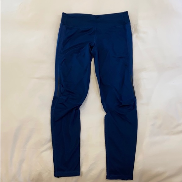 Adidas Supernova Climalite Blue Cut Out Leggings - Picture 4 of 10